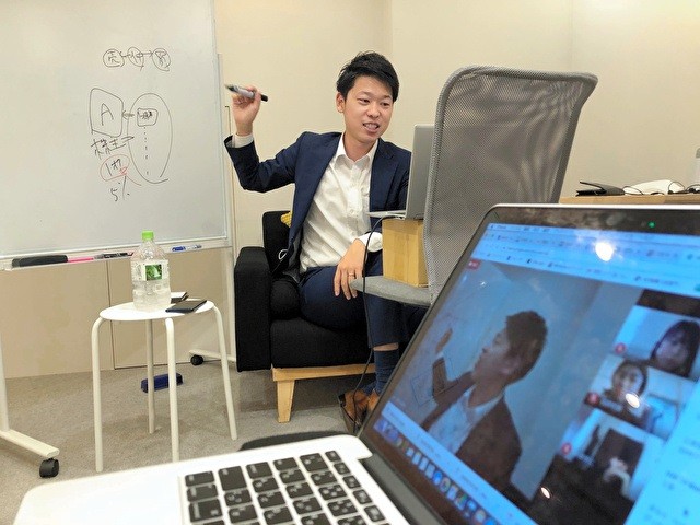 【文中写真】専門塾の授業