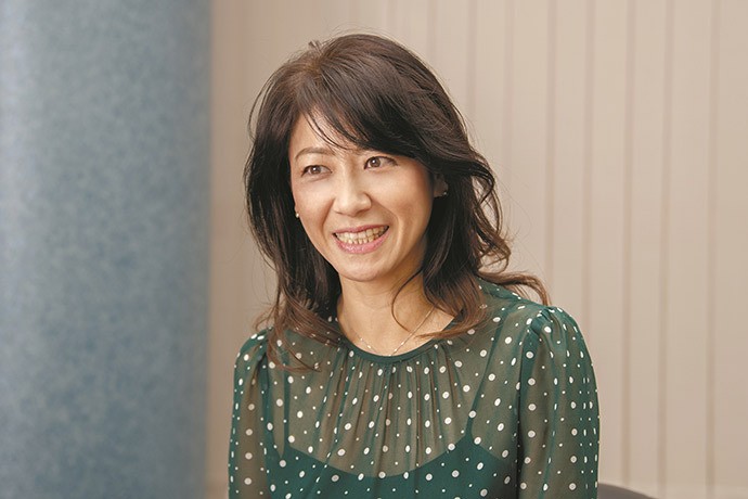 (高田万由子さん=2020年12月、岸本絢撮影)