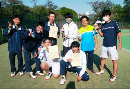 【八雲学園】ソフトテニス部、目黒区大会優勝・準優勝！