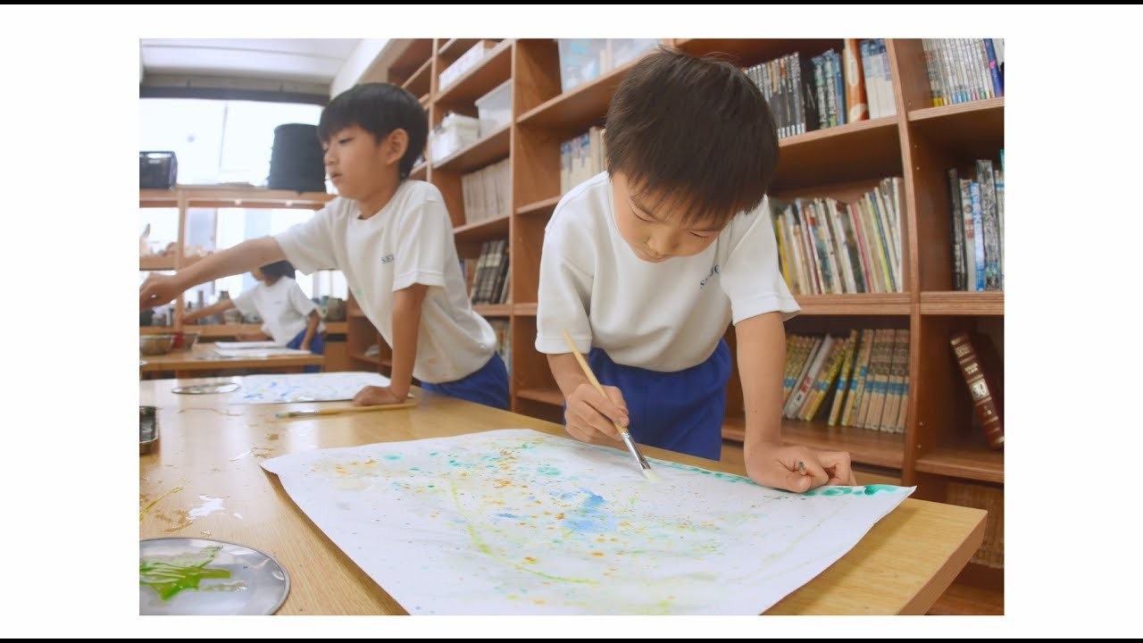 【成城学園・動画】特色ある学びー「美術」の授業